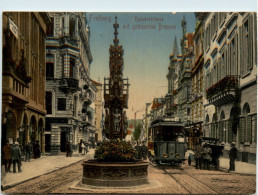 BA-Wü/Freiburg I. Br. - Kaiserstrasse Mit Gothischem Brunnen - Freiburg I. Br.