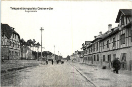 Bayern/Grafenwöhr - Truppenübungsplatz - Lagerstrasse - Grafenwoehr
