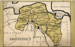Groningen - Map - Altri & Non Classificati