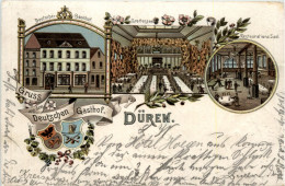 Gruss Aus Düren - Deutscher Gasthof - Litho - Dueren