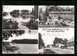 AK Zechlinerhütte, FDGB-Erholungsheim Solidarität, Am Schlabornsee  - Zechlinerhütte