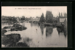 CPA Durtal, Vue Du Moulin Sur Le Loir  - Durtal