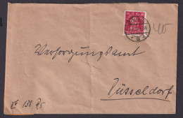 Danzig 5 Brief Versorgungsamt Brief Düsseldorf - Cartas & Documentos