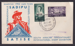 Kapstadt Süd Afrika Brief Philatelie Briefmarken Ausstellung Aufdruck Cape Town - Lettres & Documents