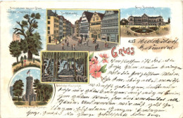 Gruss Aus Neuwied - Litho - Neuwied