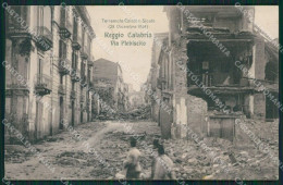 Reggio Calabria Città Terremoto 1908 Cartolina XB0777 - Reggio Calabria