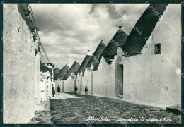 Bari Alberobello Trulli Foto FG Cartolina ZK6594 - Bari