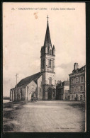CPA Chalonnes-sur-Loire, L`Eglise Saint-Maurille  - Chalonnes Sur Loire