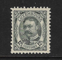 LUXEMBURGO - CLÁSICO. Yvert Nº 75 Nuevo Y Defectuoso - 1906 Guillermo IV