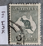 1913 2d Grey 1st Wmk Die I SG 3 BW 5 - Usati