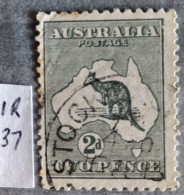 1913 2d Grey 1st Wmk Die I SG 3 BW 5(1)m - Usati