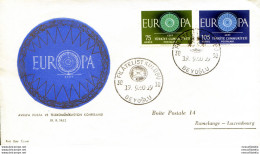 Europa 1960. FDC. - Andere & Zonder Classificatie