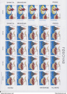 1994 EUROPA Faeroer - Foroyar 2 Minifogli "Europa E Le Scoperte" MNH** - Autres & Non Classés