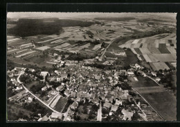 AK Götzingen /Buchen, Ort Und Umland Vom Flugzeug Aus  - Buchen