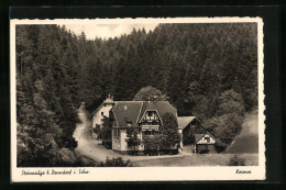 AK Bonndorf /Schwarzwald, Gasthaus Und Pension Steinasäge, Bes. Martin Duttlinger  - Bonndorf