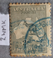 1915 2d Grey 1st Wmk Die I SG 24 BW 6 Foxing - Gebruikt