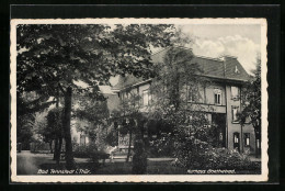 AK Bad Tennstedt I. Thür., Kurhaus Goethebad  - Bad Tennstedt