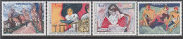 Monaco 1980 - Paintings, Mi-nr. 1437/40, MNH** - Unused Stamps