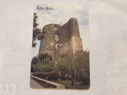 Azerbaijan-(AZ-BTR-000)-BITAG -Allo Baki-(2)-(00046546)-(140units)-used Card+1 Card Prepiad Free - Azerbaïjan