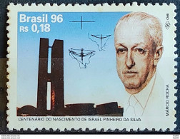 C 1992 Israel Centenary Brazil Stamp Pinheiro Brasilia 1996 - Ungebraucht