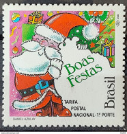 C 1827 Brazil Stamp Christmas Religion Santa Claus 1992 - Ungebraucht