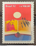 C 1821 Brazil Stamp Book Day Literature Graciliano Ramos 1992 - Unused Stamps