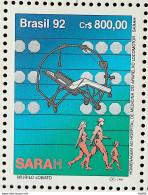 C 1819 Brazil Stamp Hospital Sarah Kubitschek Health 1992 - Unused Stamps