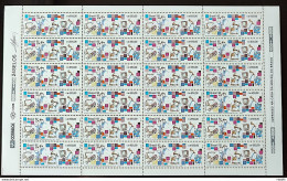 C 1814 Brazil Stamp 50 Years National Service Industrial Learning Senai Education 1992 Sheet - Unused Stamps