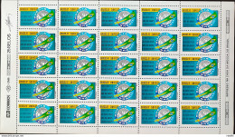 C 1798 Brazil Stamp Conference Eco 92 Rio De Janeiro Sweden Flag Environment 1992 Sheet - Unused Stamps