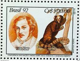 C 1796 Brazil Stamp Expedition Longsdorff Environment Rugendas Monkey 1992 - Unused Stamps