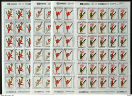 C 1805 Brazil Stamp Conference Environment Mata Atlantica Margaret 1992 Sheet Complete Series - Unused Stamps