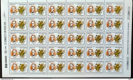 C 1794 Brazil Stamp Expedition Longsdorff Environment Florence Flora 1992 Sheet - Neufs