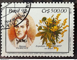 C 1794 Brazil Stamp Expedition Longsdorff Environment Florence Flora 1992 Circulated 3 - Gebruikt