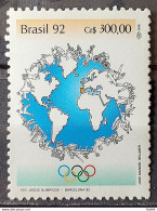 C 1786 Brazil Stamp Olympics Of Barcelona Spain Sport Map 1992 - Ongebruikt