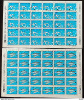 C 1776 Brazil Stamp Conference Rio 92 Fauna Fernando De Noronha Birds Dolphin 1992 Sheet Complete Series - Neufs