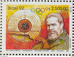 C 1774 Brazil Stamp Barcelona Olympics Spain Target Guilherme Paraense Sport 1992 - Ungebraucht