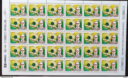 C 1773 Brazil Stamp Barcelona Olympics Spain Shot To Target Afranio Costa Sport 1992 Sheet - Unused Stamps