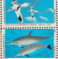 C 1776 Brazil Stamp Conference Rio 92 Fauna Fernando De Noronha Birds Dolphin 1992 Complete Series - Ongebruikt