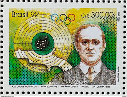 C 1773 Brazil Stamp Barcelona Olympics Spain Shot To Target Afranio Costa Sport 1992 1 - Ongebruikt