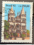 C 1771 Brazil Stamp Religious Architecture Presbyterian Church 1992 Circulated 2 - Used Stamps