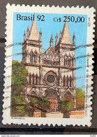 C 1771 Brazil Stamp Religious Architecture Presbyterian Church 1992 Circulated 3 - Gebraucht