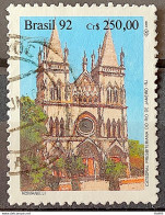 C 1771 Brazil Stamp Religious Architecture Presbyterian Church 1992 Circulated 1 - Used Stamps