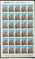 C 1771 Brazil Stamp Church Religious Architecture 1992 Sheet - Ongebruikt