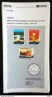 Brazil Brochure Edital 1992 24 LITERATURE DAY BOOK Without Stamp - Storia Postale