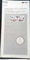 Brazil Brochure Edital 1992 19 SENAI Education Without Stamp - Storia Postale