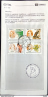 Brazil Brochure Edital 1992 11 Expedicoo Langsdorff Environment With Stamp CBC RJ - Storia Postale