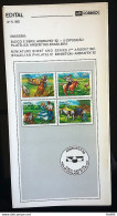 Brazil Brochure Edital 1992 05 ARBRAFEX Argentino Brazilian Without Stamp - Storia Postale