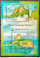 B 93 Brazil Stamp Tourism In Americas Brasiliana Rio De Janeiro 1992 - Neufs