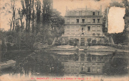 93 BAGNOLET CHÂTEAU DE L ETANG - Bagnolet