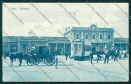 Bari Città Tram Stazione Cartolina QQ4534 - Bari